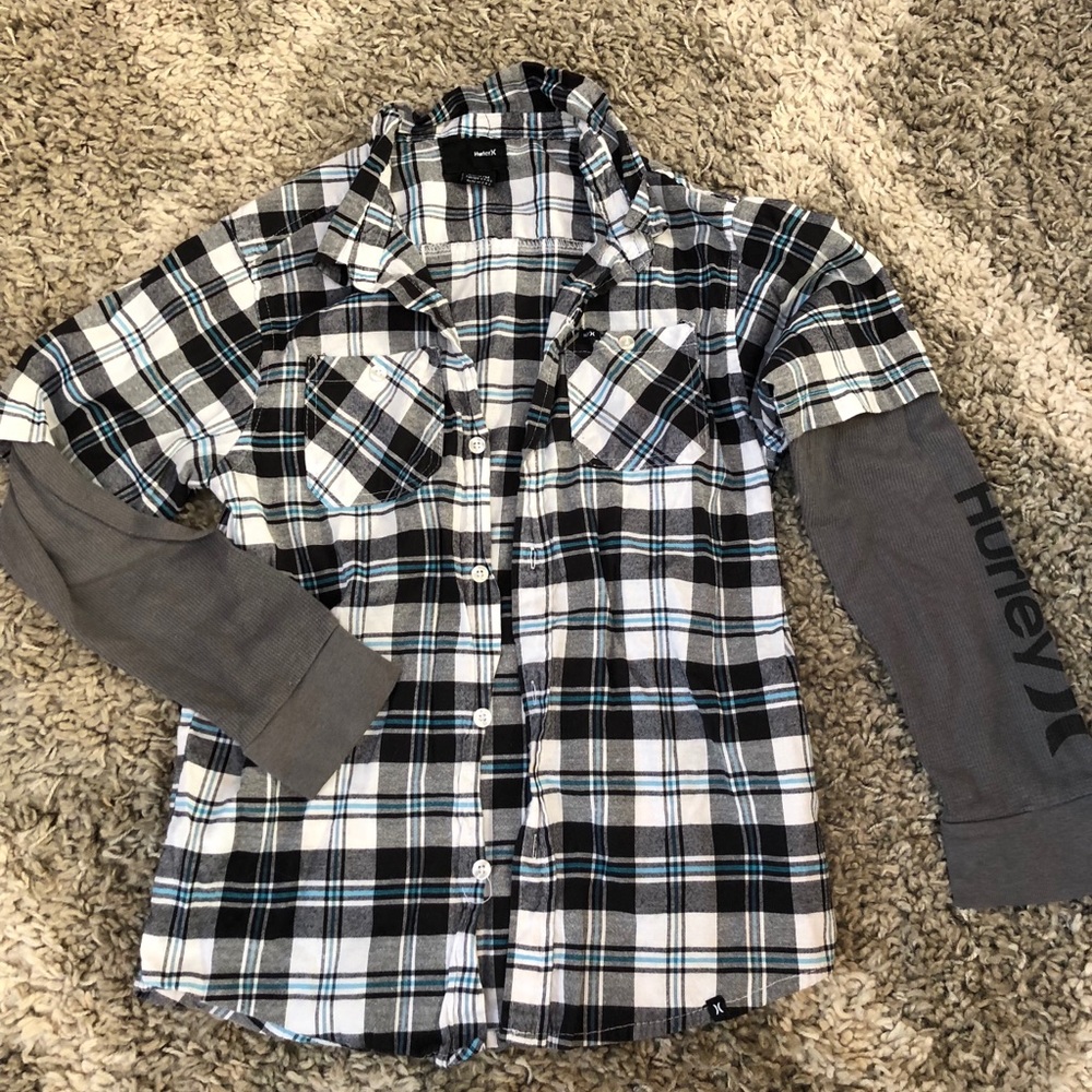 Boys Quicksilver Long Sleeve Shirt